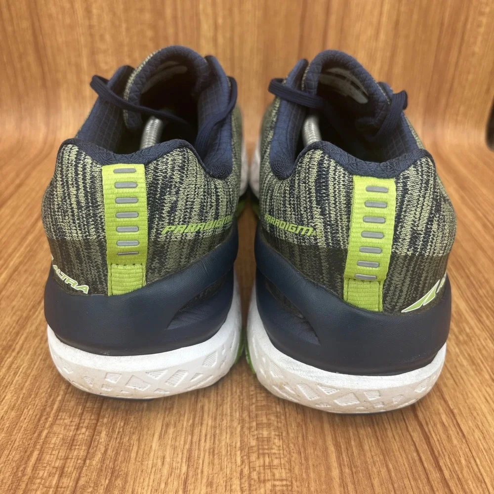 Altra Paradigm 4.5 Running Shoes Mens 13 Green Blue ALM1948G004 Stability Shoe
